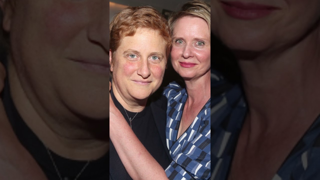 Cynthia Nixon And Christine Marinoni Best Pics | Celebrity Hot Goss | #shorts