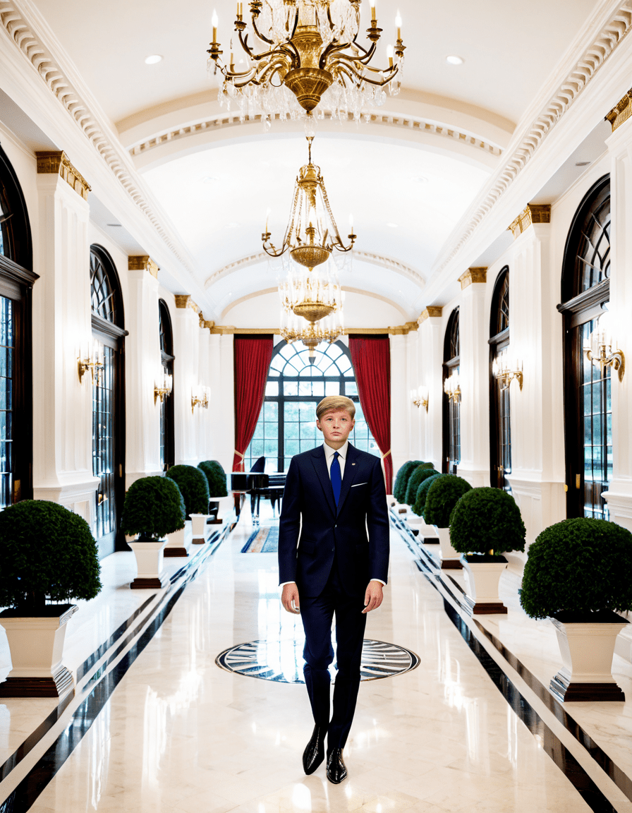 barron trump college decision