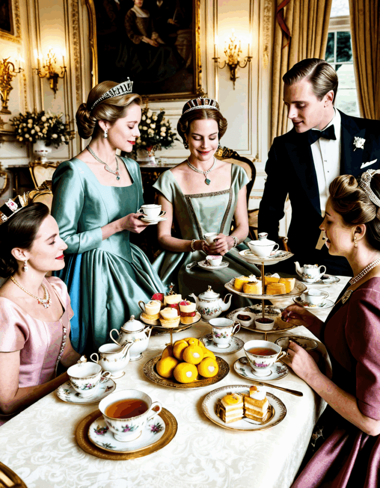 the crown characters