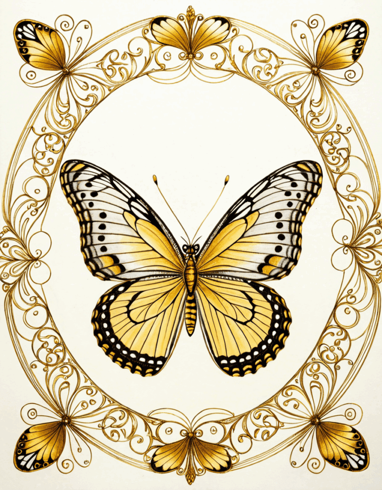 butterfly drawing