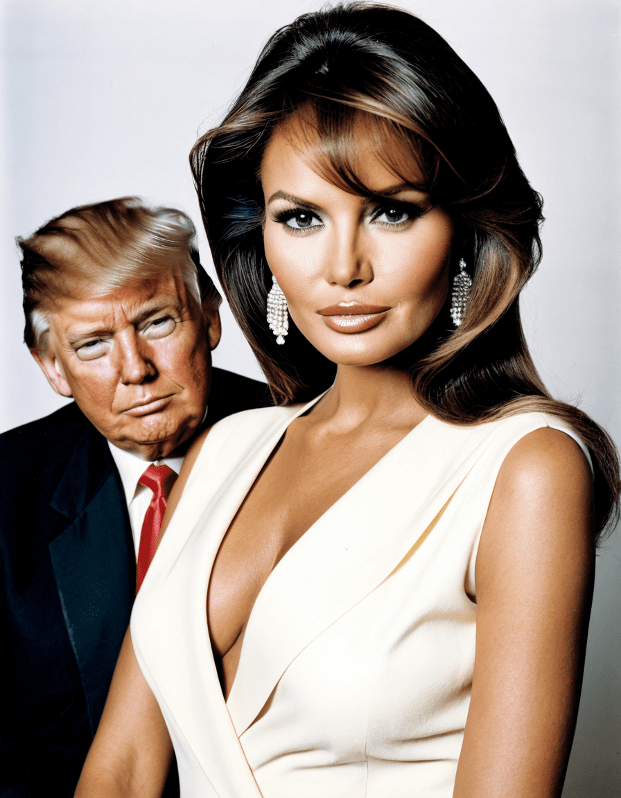 melania trump age when she met donald