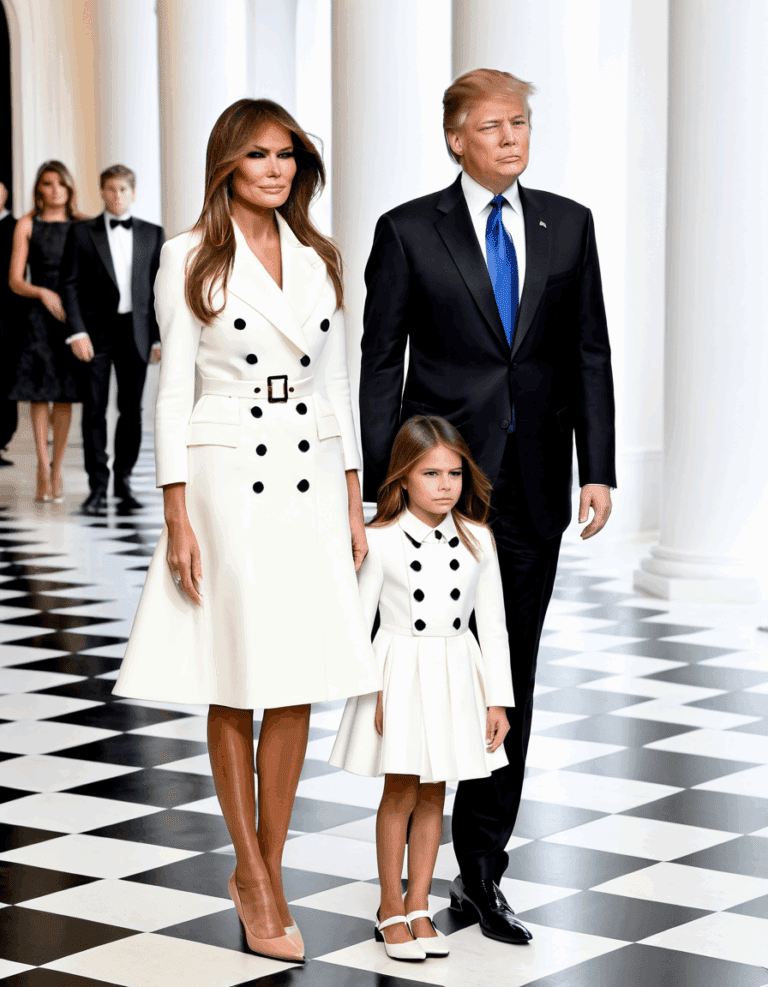 where are melania and barron now