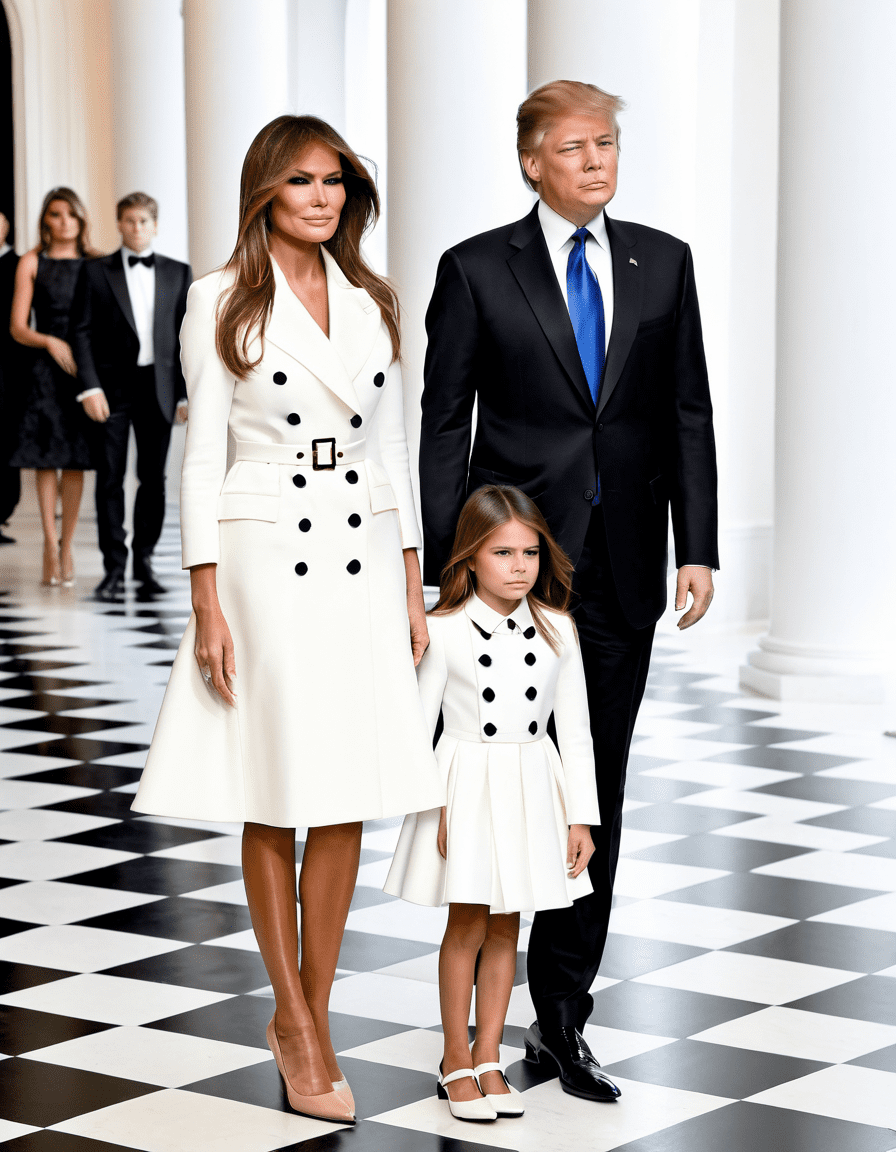 where are melania and barron now