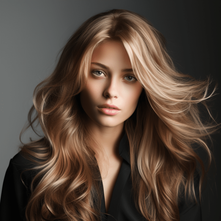 blonde highlights
