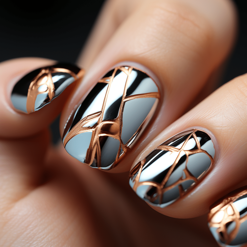 chrome nails