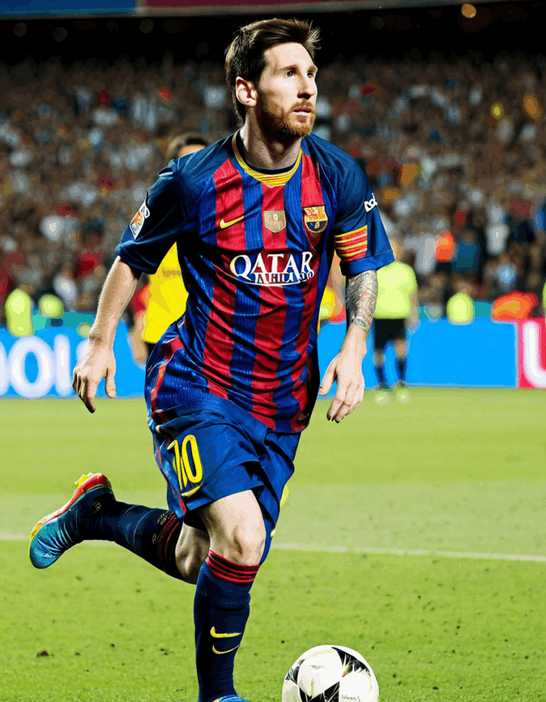 how old is messi