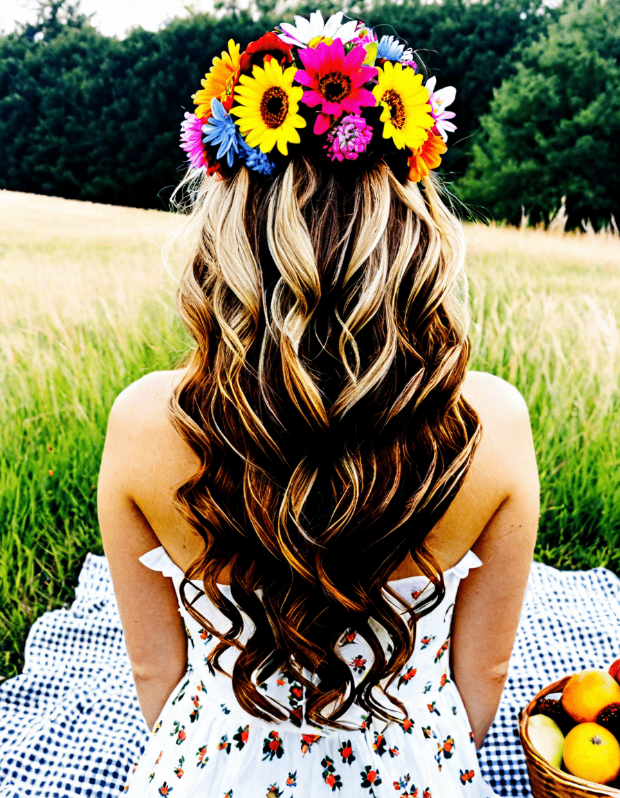 layered hair
