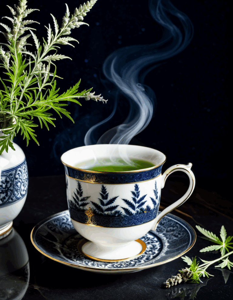 mugwort tea