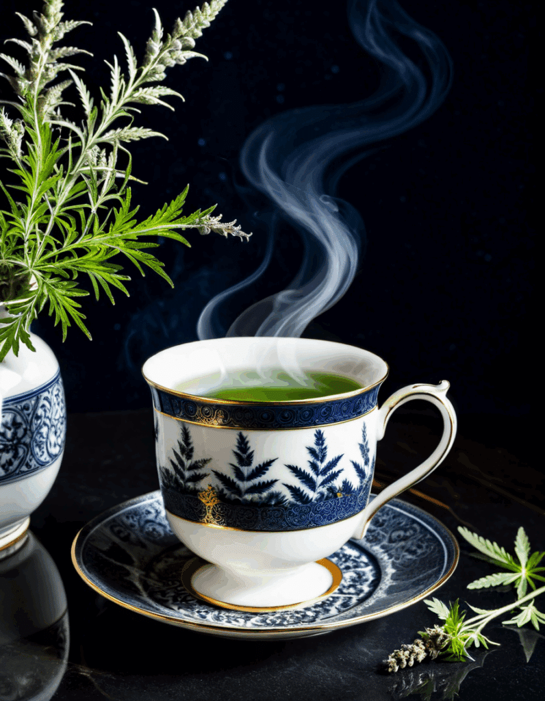mugwort tea