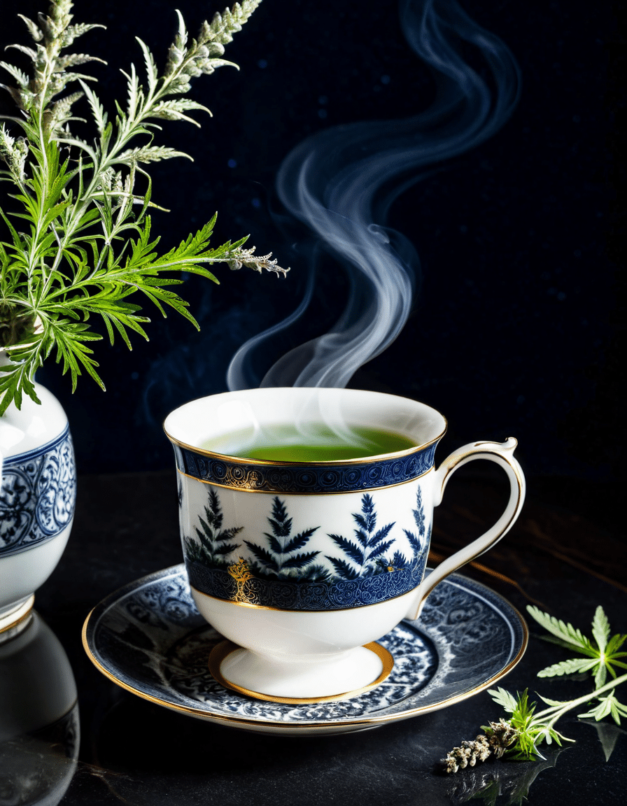 mugwort tea