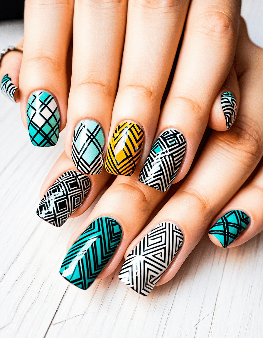 nail designs for short nails