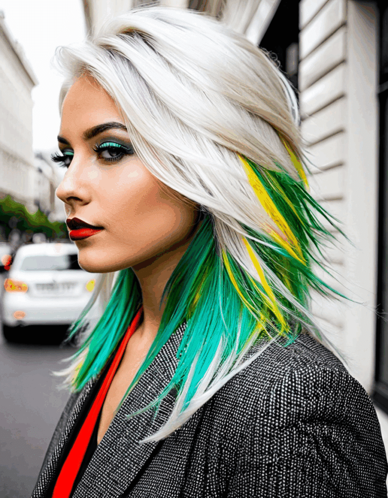 platinum hair