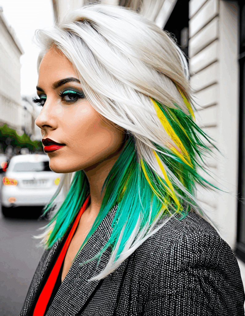 platinum hair