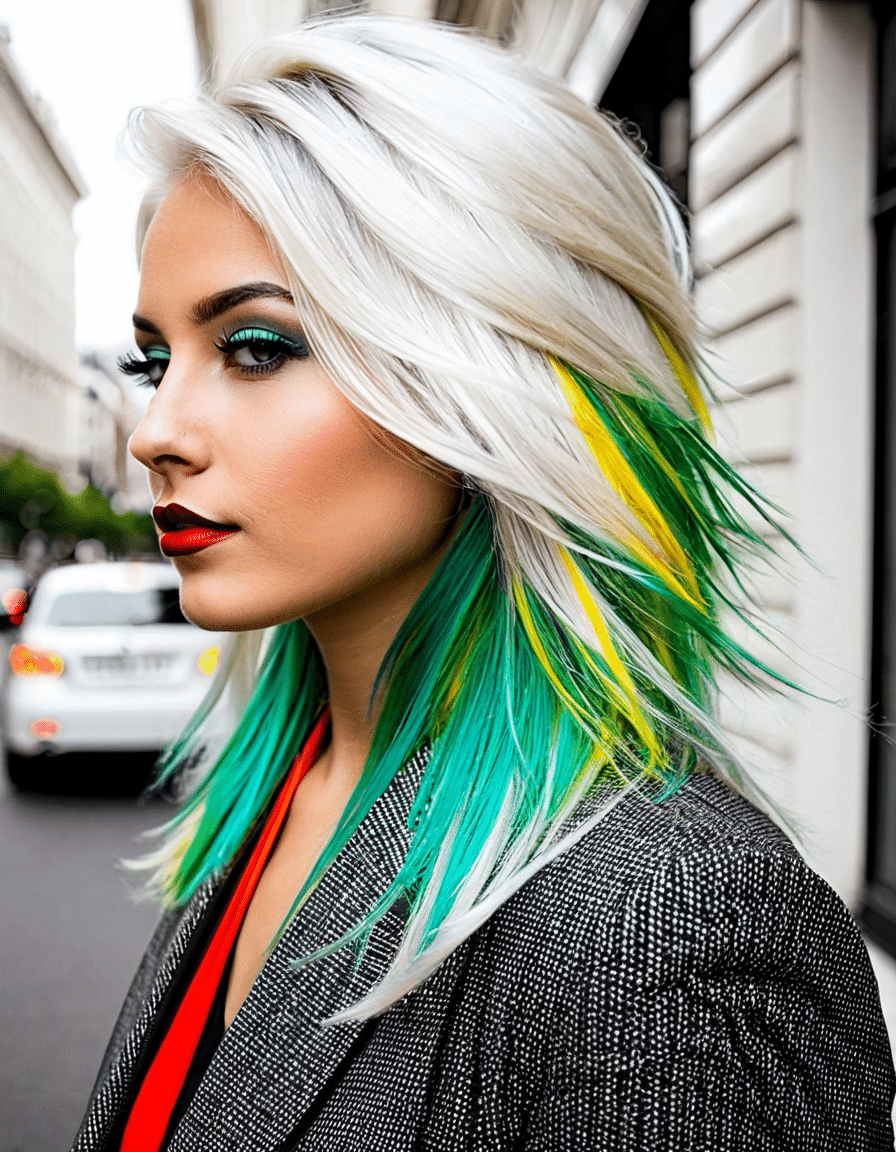 platinum hair