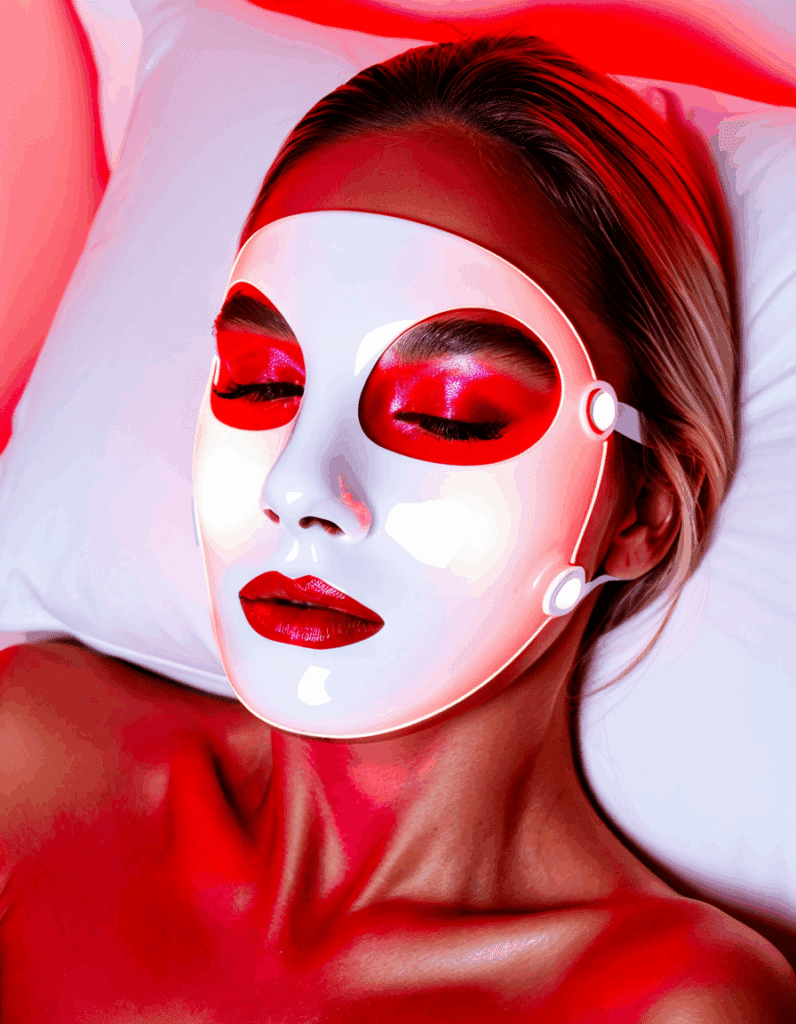 red light therapy mask