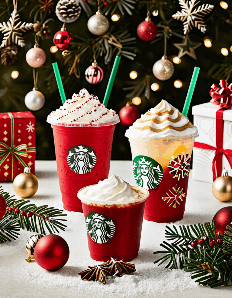 starbucks holiday drinks