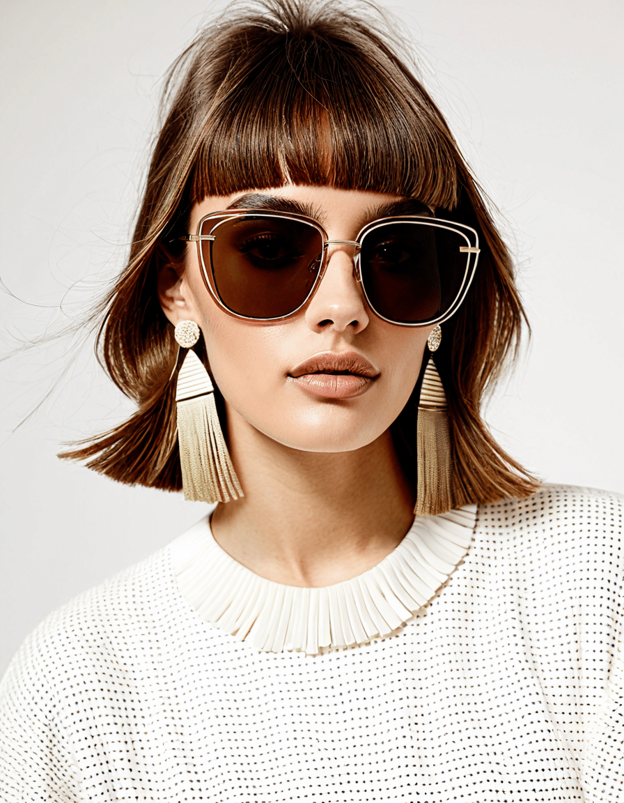 textured fringe haircut