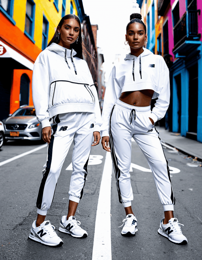 white new balance shoes