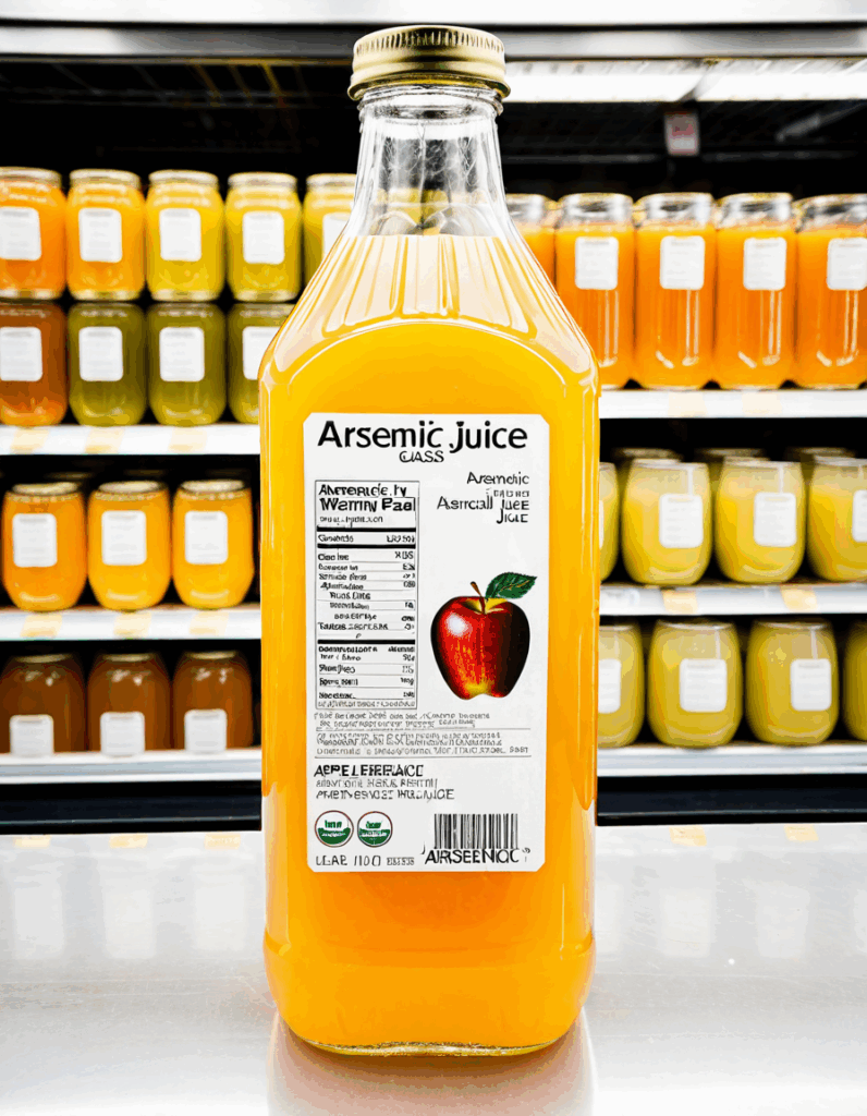 apple juice recall walmart arsenic