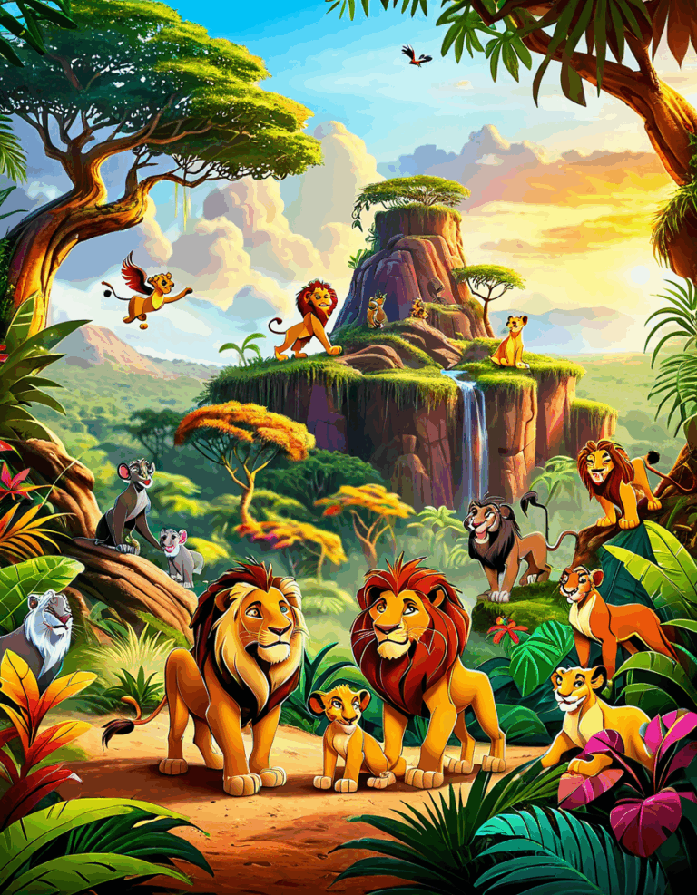 lion king characters