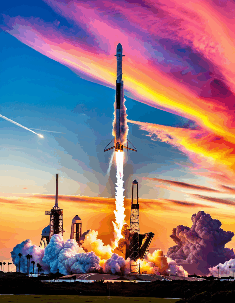 spacex rocket launch