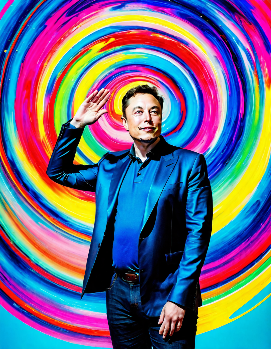 elon musk salute