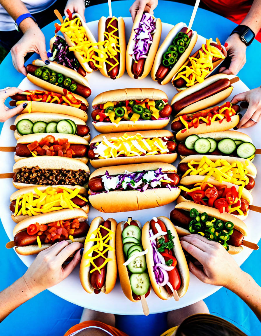 hot dog eating contest