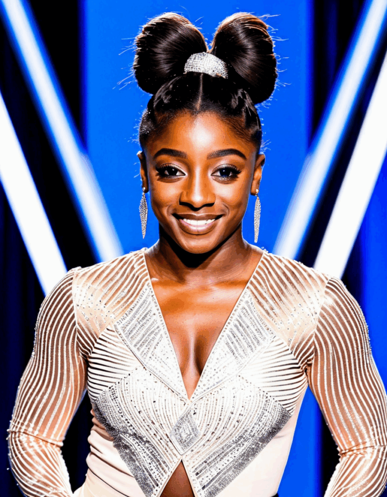 simone biles has a new hairstyle to show off