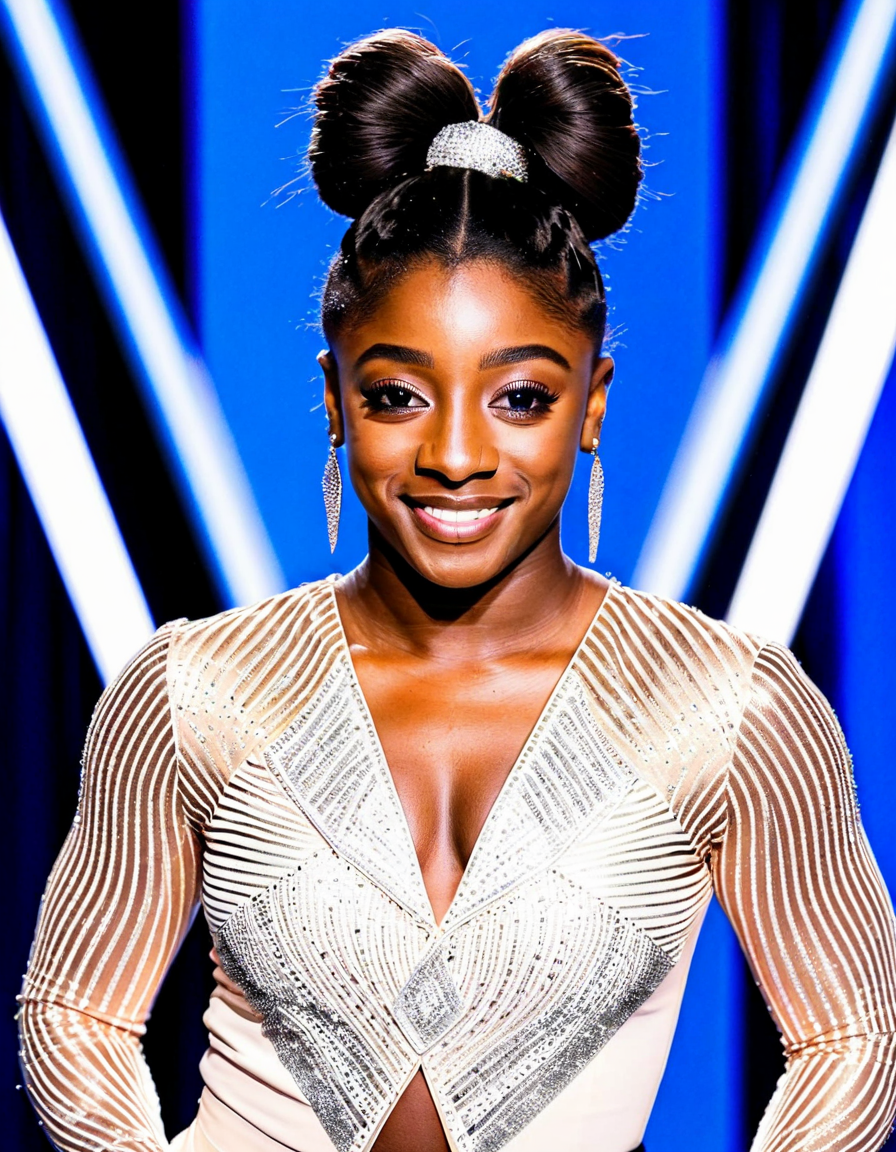 simone biles has a new hairstyle to show off