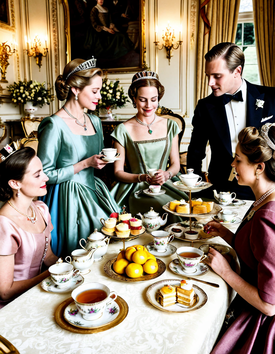 the crown characters